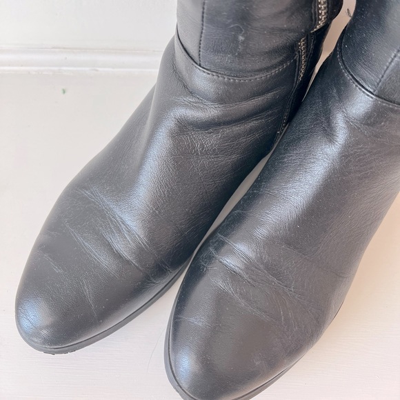 Michael Kors Bromley Leather Boots - Picture 4 of 7